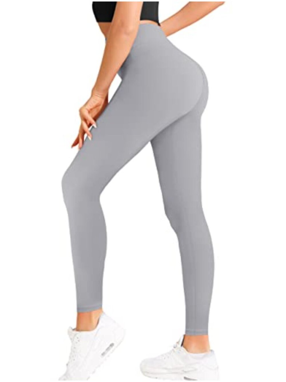 High Waisted Yoga Leggings Women Soft Stretch Fitted no Side Seam